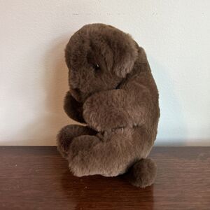 Douglas Chocolate Lab Lil' Handful Puppy Dog Plush Stuffed Animal 4419 6"